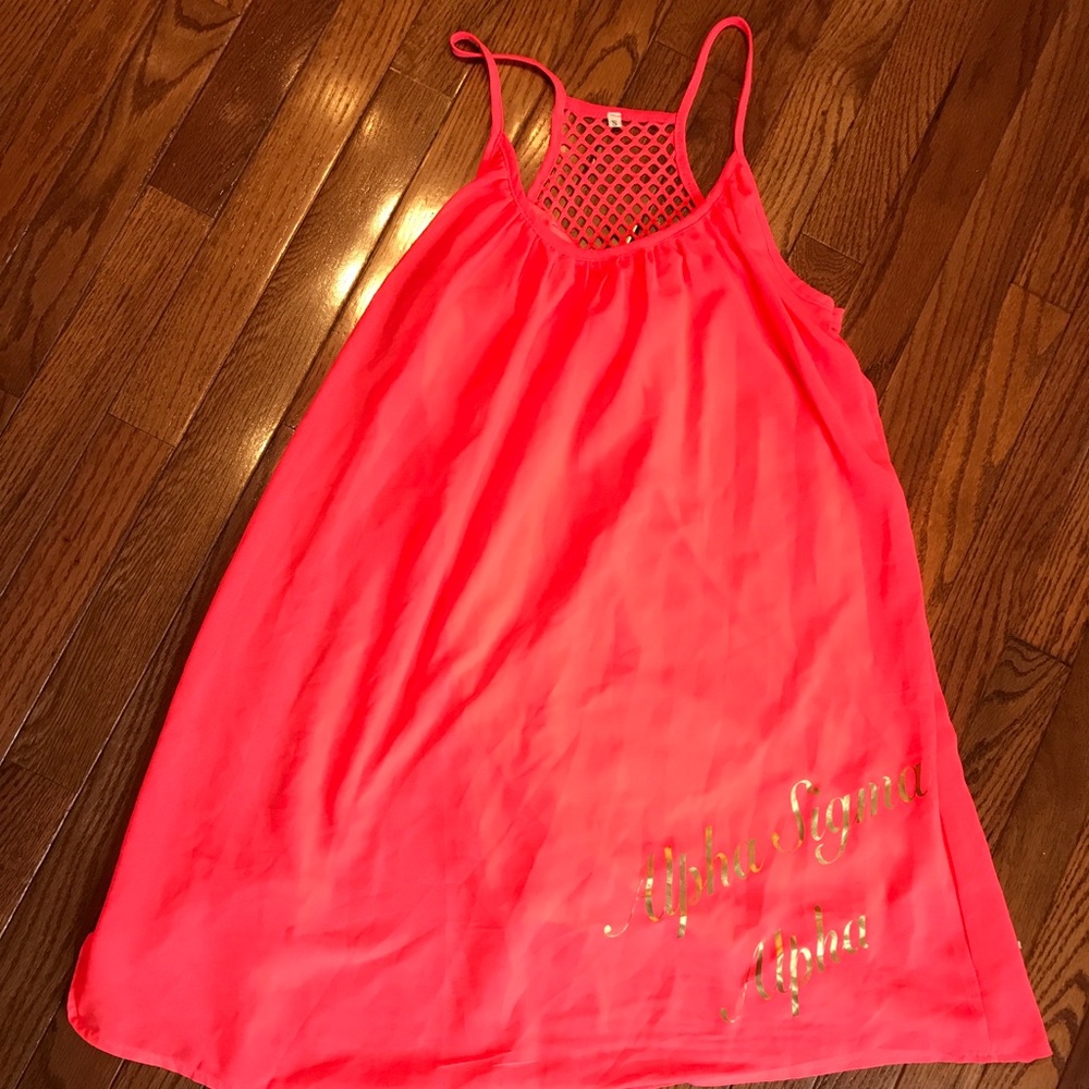 Alpha sigma alpha custom dress